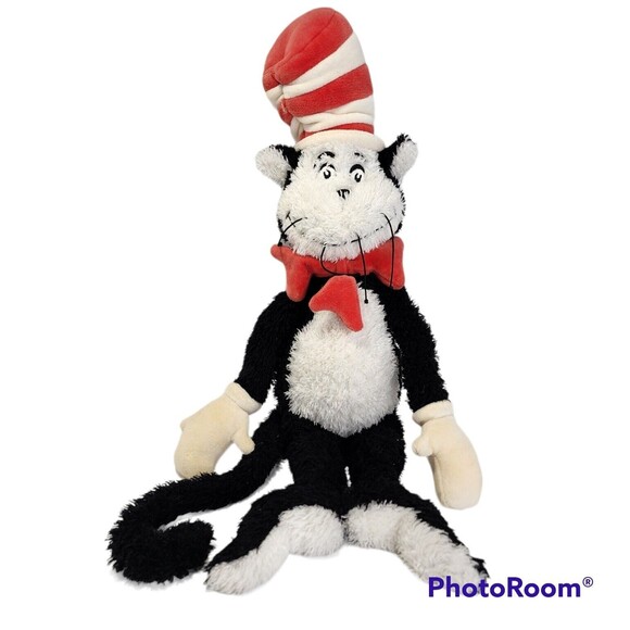 Dr. Seuss Lot - 2 Beginner Cat in The Hat Books and Plush Cat in the Hat Doll - Picture 2 of 6